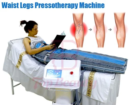 Pressotherapie, pneumatische Sport-DVT-Pumpe, Erholungsstiefel, Lymphzirkulation, Beinmassagegerät