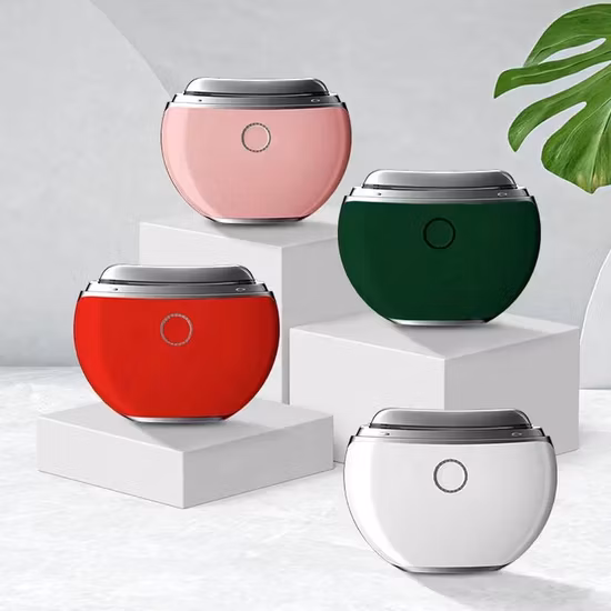 Multifunktionaler LED-Beauty-Körperstein, Edelstahl, elektrische Mikrostrom-Nacken- und Rückenmassage, Guasha-Werkzeug, Gesichtsmassagegerät